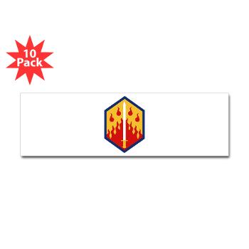48CB - M01 - 01 - 48th Chemical Brigade - Sticker (Bumper 10 pk) - Click Image to Close