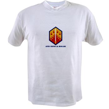 48CB - A01 - 04 - 48th Chemical Brigade with Text - Value T-shirt