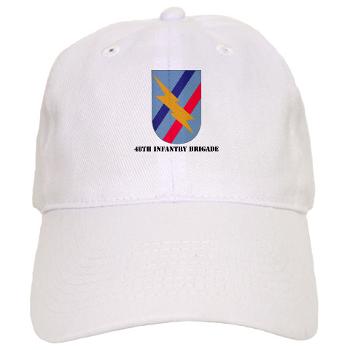 48IB - A01 - 01 - SSI - 48th Infantry Brigade with Text - Cap