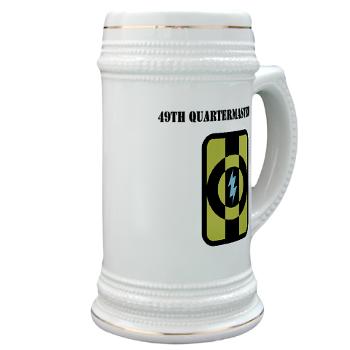 49QG - M01 - 03 - 49th Quartermaster Group with Text - Stein