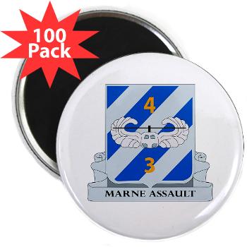 4AB3AR - M01 - 01 - DUI - 4th Assault Bn - 3rd Aviation Regiment 2.25" Magnet (100 pack)