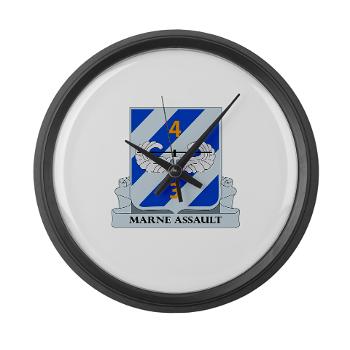 4AB3AR - M01 - 03 - DUI - 4th Assault Bn - 3rd Aviation Regiment Large Wall Clock - Click Image to Close