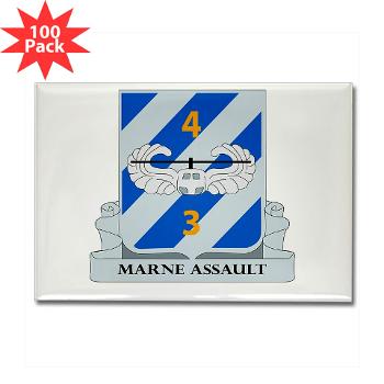 4AB3AR - M01 - 01 - DUI - 4th Assault Bn - 3rd Aviation Regiment Rectangle Magnet (100 pack) - Click Image to Close