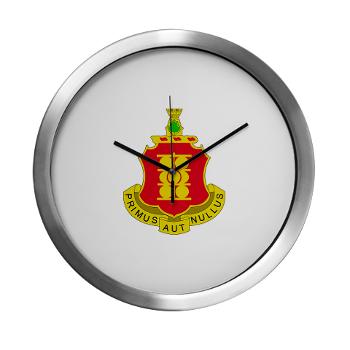 4B1FAR - M01 - 03 - DUI - 4th Battalion - 1st Field Artillery Regiment - Modern Wall Clock