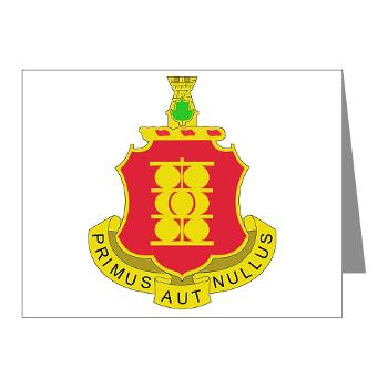4B1FAR - M01 - 02 - DUI - 4th Battalion - 1st Field Artillery Regiment - Note Cards (Pk of 20)