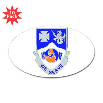 4B23IR - M01 - 01 - DUI - 4th Battalion - 23rd Infantry Regiment Sticker (Oval 10 pk)