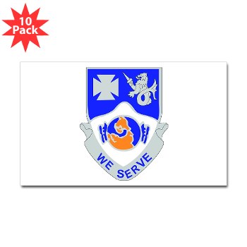 4B23IR - M01 - 01 - DUI - 4th Battalion - 23rd Infantry Regiment Sticker (Rectangle 10 pk) - Click Image to Close