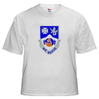 4B23IR - A01 - 04 - DUI - 4th Battalion - 23rd Infantry Regiment White T-Shirt