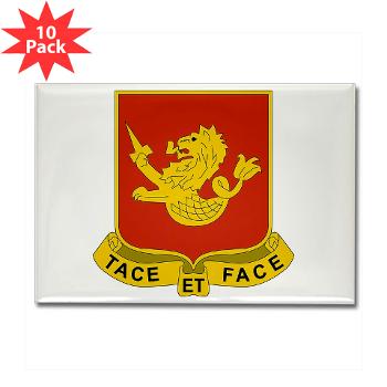 4B25FAR - M01 - 01 - DUI - 4th Bn - 25th Field Artillery Regiment Rectangle Magnet (10 pack) - Click Image to Close