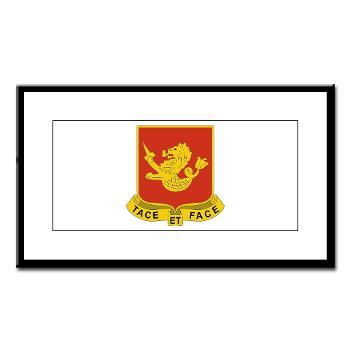4B25FAR - M01 - 02 - DUI - 4th Bn - 25th Field Artillery Regiment Small Framed Print