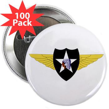 4B2AB - M01 - 01 - SSI - 4-2nd Attack Bn 2.25" Button (100 pack)