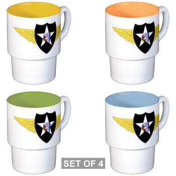 4B2AB - M01 - 03 - SSI - 4-2nd Attack Bn Stackable Mug Set (4 mugs)