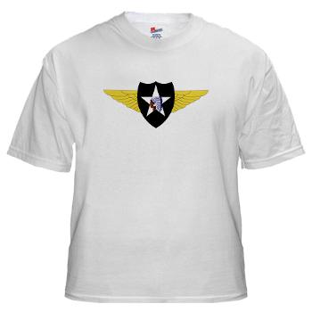 4B2AB - A01 - 04 - SSI - 4-2nd Attack Bn White T-Shirt