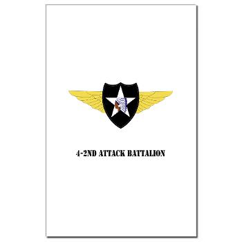 4B2AB - M01 - 02 - SSI - 4-2nd Attack Bn with Text Mini Poster Print