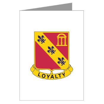 4B319R - M01 - 02 - 4th Battalion 319th Regiment Greeting Cards (Pk of 10)