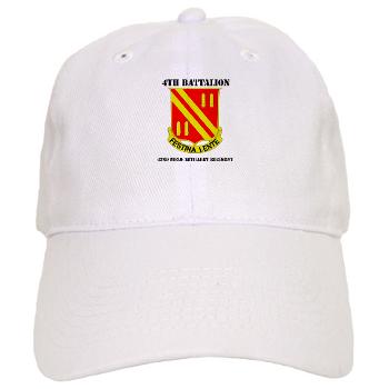 4B42FAR - A01 - 01 - DUI - 4th Bn - 42nd Field Artillery Regiment with Text Cap - Click Image to Close