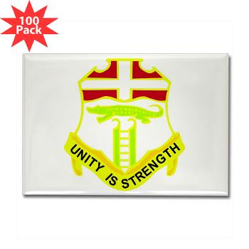 4B6IR - M01 - 01 - DUI - 4th Bn - 6th Infantry Regiment - Rectangle Magnet (100 pack)