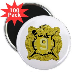 4B9IR - M01 - 01 - DUI - 4th Battalion - 9th Infantry Regiment 2.25" Magnet (100 pack)