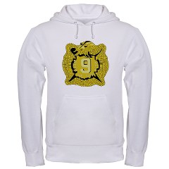 4B9IR - A01 - 03 - DUI - 4th Battalion - 9th Infantry Regiment Hooded Sweatshirt - Click Image to Close