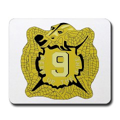 4B9IR - M01 - 03 - DUI - 4th Battalion - 9th Infantry Regiment Mousepad