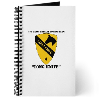 4BCT - M01 - 02 - DUI - 4th Heavy BCT - Long Knife with Text - Journal