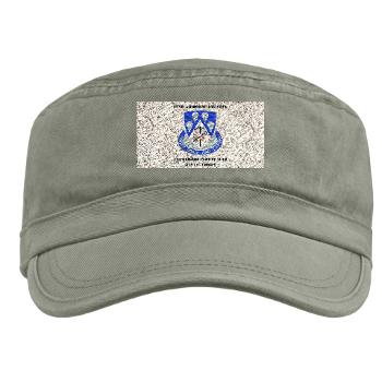 4BCT4BSTB - A01 - 01 - DUI - 4th Bde - Special Troops Bn with text Military Cap