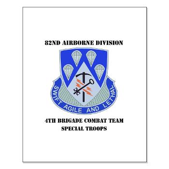 4BCT4BSTB - M01 - 02 - DUI - 4th Bde - Special Troops Bn with text Small Poster