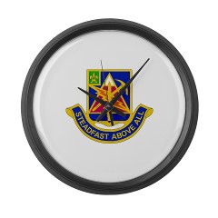 4BCTSTB - M01 - 03 - DUI - 4th BCT - Special Troops Batalion Large Wall Clock
