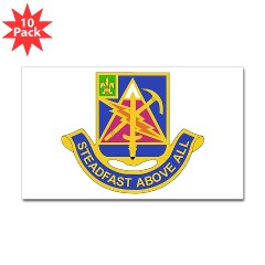 4BCTSTB - M01 - 01 - DUI - 4th BCT - Special Troops Batalion Sticker (Rectangle 10 pk)