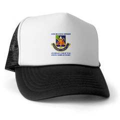 4BCTSTB - A01 - 02 - DUI - 4th BCT - Special Troops Batalion with Text Trucker Hat