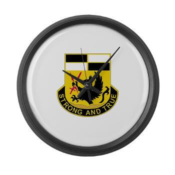 4BCTSTB - M01 - 03 - DUI - 4th BCT - Special Troops Battalion Large Wall Clock