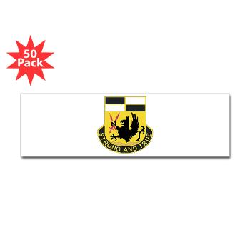 4BCTSTB - M01 - 01 - DUI - 4th BCT - Special Troops Battalion Sticker (Bumper 50 pk)
