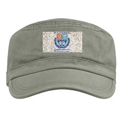 4BCTV4BCTSTB - A01 - 01 - DUI - 4th BCT - Special Troops Bn with Text - Military Cap
