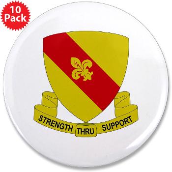 4BSB - M01 - 01 - DUI - 4th Bde - Support Battalion 3.5" Button (10 pack)