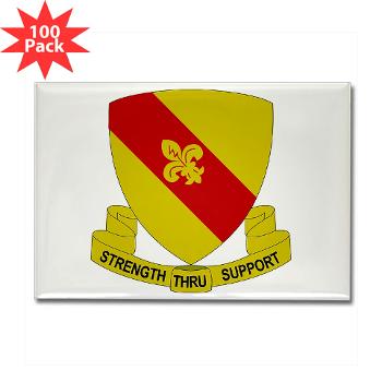 4BSB - M01 - 01 - DUI - 4th Bde - Support Battalion Rectangle Magnet (100 pack)