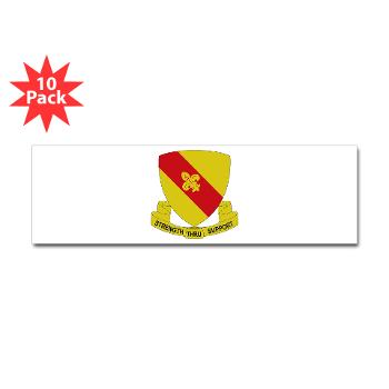 4BSB - M01 - 01 - DUI - 4th Bde - Support Battalion Sticker (Bumper 10 pk)