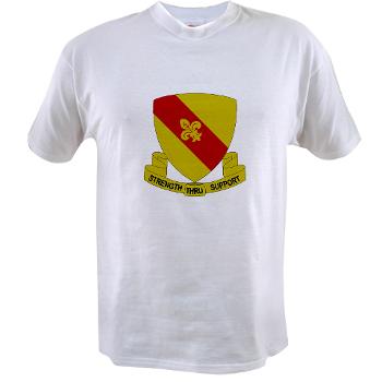 4BSB - A01 - 04 - DUI - 4th Bde - Support Battalion Value T-Shirt - Click Image to Close