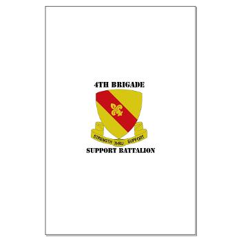 4BSB - M01 - 02 - DUI - 4th Bde - Support Battalion with Text Large Poster - Click Image to Close