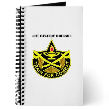 4CAV - M01 - 02 - DUI - 4th Cavalry Brigade with Text Journal