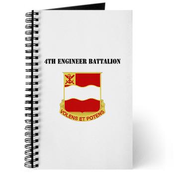 4EB - M01 - 02 - DUI - 4th Engineer Battalion with Text - Journal