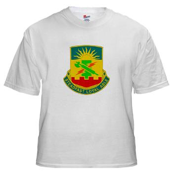 4HBCT4BCTSTB - A01 - 04 - DUI - 4th BCT - Special Troops Bn - White T-Shirt - Click Image to Close