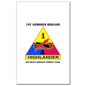 4HCTB - M01 - 02 - DUI - 4th Heavy BCT with Text Mini Poster Print - Click Image to Close