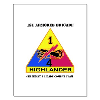 4HCTB - M01 - 02 - DUI - 4th Heavy BCT with Text Small Poster - Click Image to Close