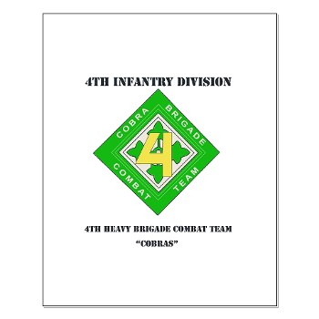 4HBCT - M01 - 02 - DUI - 4th Heavy BCT - Cobras with Text - Small Poster