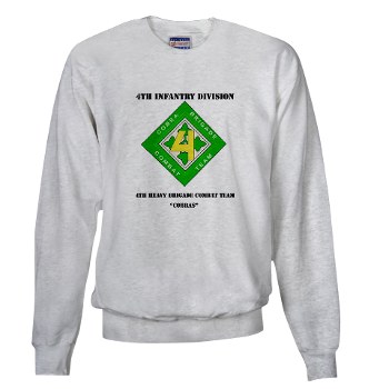4HBCTC - A01 - 03 - DUI - 4th Heavy BCT - Cobras with Text - Sweatshirt