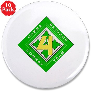 4HBCTC - M01 - 01 - DUI - 4th Heavy BCT - Cobras - 3.5" Button (10 pack) - Click Image to Close