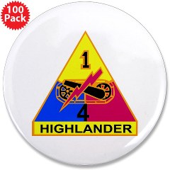 4HCTB - M01 - 01 - DUI - 4th Heavy BCT 3.5" Button (100 pack) - Click Image to Close