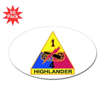 4HCTB - M01 - 01 - DUI - 4th Heavy BCT Sticker (Oval 50 pk) - Click Image to Close