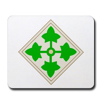 4ID - M01 - 03 - SSI - 4th Infantry Division Mousepad