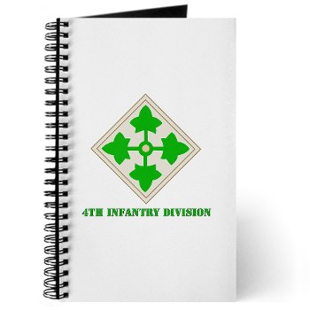 4ID - M01 - 02 - SSI - 4th Infantry Division with text Journal